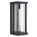 Daniella Metal And Glass Outdoor Wall Light