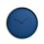 Midnight Blue Large Deep Frame Round Clock