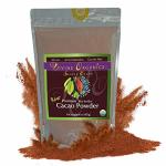 Divine Organics Raw Cacao Powder raw Cocoa Powder - Certified Organic - Premium Rio Arriba - Smoothies Hot Chocolate Baking Shak
