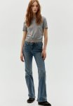 Flared Low Jeans - Blue