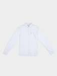 Double Knit Interlock Long Sleeve Shirt - White - White XXL