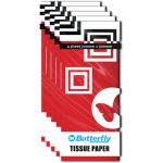Tissue Paper – 4 Sheets 660X500MM Red T01 – NOV112R