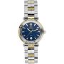 Herbelin Newport Stainless Steel Two-tone Blue Dial Woman's Watch 14285/BT35