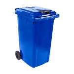 240L Sabs Wheelie Bin 2 Wheel Plastic Sabs Approved Colour Options Pack Of 5