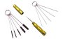 Abest 3 Set Airbrush Spray Cleaning Repair Tool Kit Stainless Steel Needle Brush Set