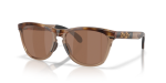 Oakley Frogskins Range Sunglasses Brown Tortoise Brown Smoke prizm Tungsten Polarized - Brown Smoke prizm Tungsten Polarized