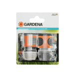 Gardena Hose Connector Set 13MM Pack Of 2