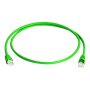 CAT6A S/ftp 1M Green Patch Cord