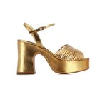 Elev Platform Sandals -gold
