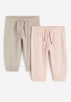 2-PACK Joggers - Powder Pink Beige