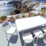 Cross Polypropylene Chair - Grey