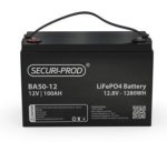 SECURI-PROD Battery Lithium 12.8V100AH LIFEPO4