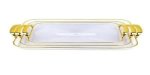 Elegance Luxury Clear Serving Tray Set Meets Functionality