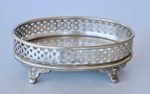 Pewter Oval Cut-out Tray feet – 5X16X12CM