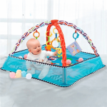 Baby Multi-functional Crawling Gymnastic Mat - Brown