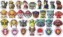 20PCS Paw Patrol Shoe Charms