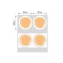 - B1/B21 - 42X21MM - 310 Thermal Labels -round Orange Design
