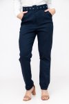 Ladies Professional Elegant Office Pants With Pockets & Belt