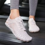Unisex Lace Up Barefoot Water Shoes: Quick Drying Sneakers For Yoga Swimming & Exercise