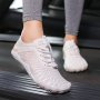 Unisex Lace Up Barefoot Water Shoes: Quick Drying Sneakers For Yoga Swimming & Exercise