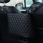 Pu Leather Storage Bag Between Seats