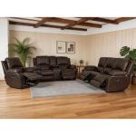 Lyla Recliner Lounge Suite 3 Action + Console