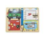 Melissa & Doug Lock & Latch Board
