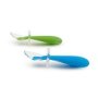 Munchkin Gentle Scoop Silicone Training Spoons Blue/green
