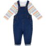 Made 4 Baby Boys 2 Piece Denim Dungaree 18-24M