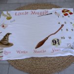 Milestone Blanket Harry Potter Muggle World Set