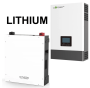 Luxpower 5KVA Inverter And Battery Combo Dyness 4.8KWH Lithium Battery