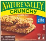 Crunchy Oat & Canadian Maple Syrup Granola Bars Box