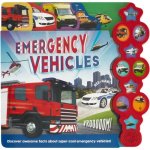 Mega Magazine Emergency Vehicles Book 10 Sounds