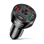 Zs - 4 Port Fast Charging Car Charger - White