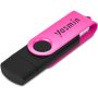 Shuffle Gyro Black Flash Drive 32GB Pink