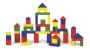 Wooden Building Block Set Colourful