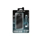 Volkano Fuel Series 10000MAH Powerbank Black