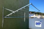 Wash Line Folderable Galvanized 2M Or 3M In Length