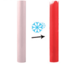 Color Changing Cold Clear To Dark Red Sticker Vinyl 1MX300MM