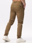Men's Solid Classic Lightweight Slim Fit Pants Casual Basic Straight Fit Trousers For Summer Outdoor Daily Wear