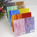 10 Sheets 4X6 INCH 103 153MM Variety Stained Glass Sheets Assorted Bright Streaky Opaque Stained Glass Packs Colored Glass Sheet