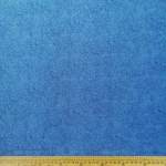 Linen Visse Jaquard Embossed Flower Blue 13541