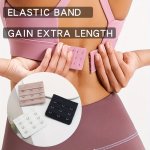 3PCS Elastic Bra Strap Extenders Comfortable Adjustable Bra Band For Braless Look Women's Lingerie & Underwear Accessories