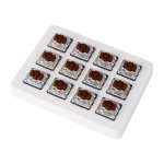 Brown Gateron Low Profile Switch With Holder Set 12PCS SE