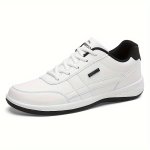 Men's Casual Low Top Lace Up Sneakers Comfortable Lightweight Skateboard Shoes For All Seasons