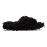 Classic Shaggy Fur Slide - Black M13