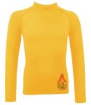 Runceptual Youth Boys' Compression Shirt Long Sleeve Thermal Undershirtfleece Base Layer Athletic For Baseball Football Us Alpha
