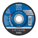 Pferd Grinding Whl Steel Dome 115MM X7.2MM Sg Livestainable