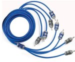 KICKER 46KI44 4CH Rca 4 Metres Interconnect Cable