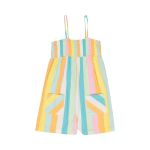 Older Girl Stripe Jumpsuit
